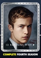 13 причин почему - DVD - 4 сезон, 10 серий. 5 двд-р