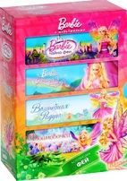 Барби: Коллекция фей (4 DVD) - DVD - Подарочное