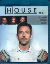 Доктор Хаус - Blu-ray - 5 сезон, 24 серии. 3 BD-R