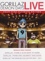 Gorillaz - Demon Days Live (4DVD) - DVD - Коллекционное