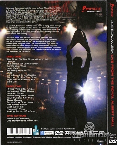 Joe Bonamassa – Live From The Royal Albert Hall (2DVD)