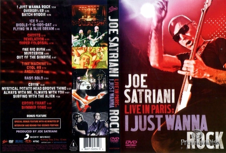 Joe Satriani: Live in Paris - I Just Wanna Rock