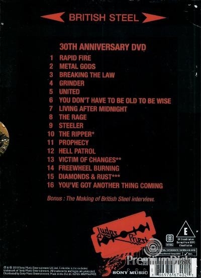 Judas Priest ‎– British Steel - 30th Anniversary