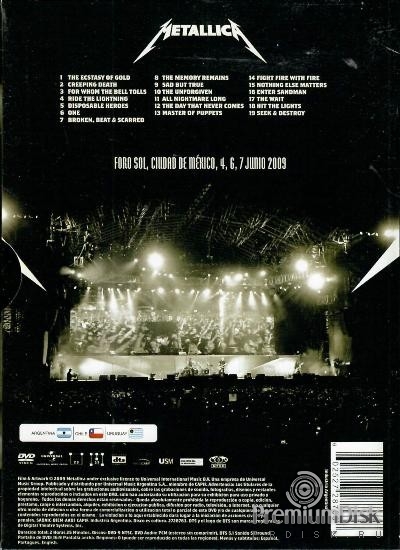Metallica - Orgullo, Pasion y Gloria: Tres Noches En La Ciudad de Mexico