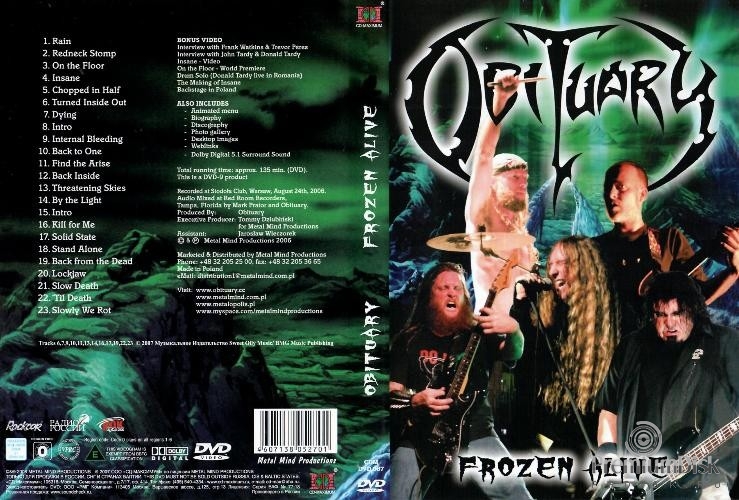 Obituary - Frozen Alive