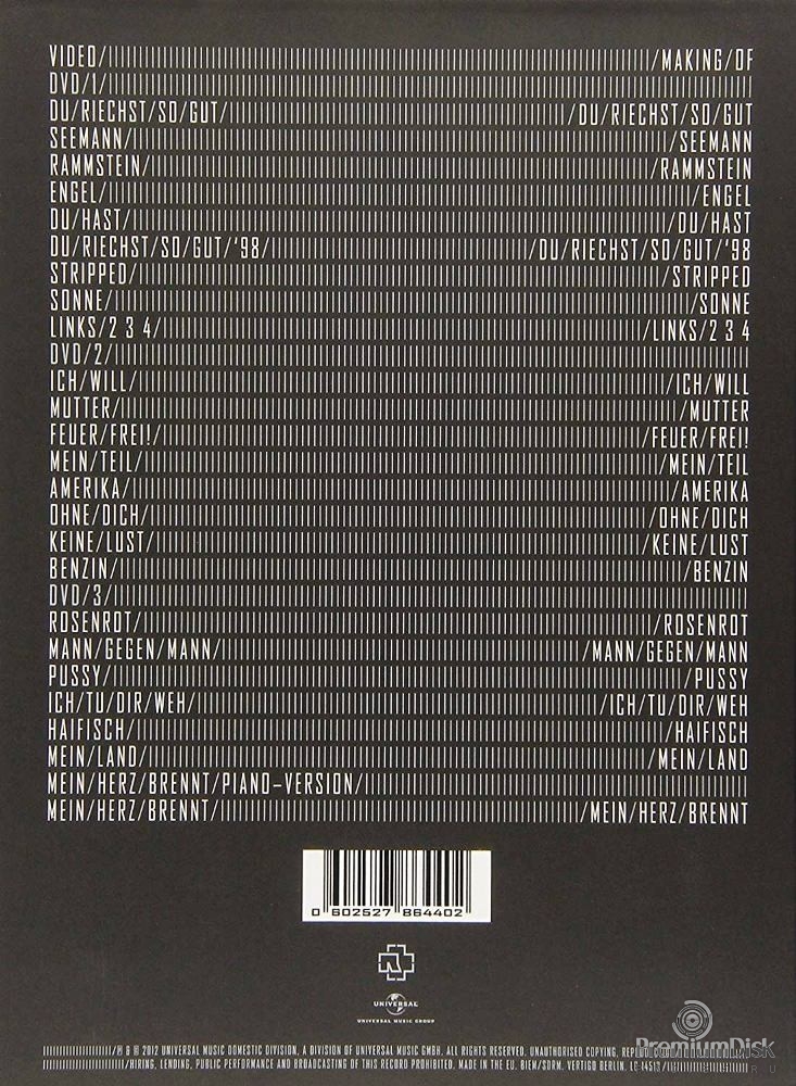 Rammstein - Videos 1995-2012